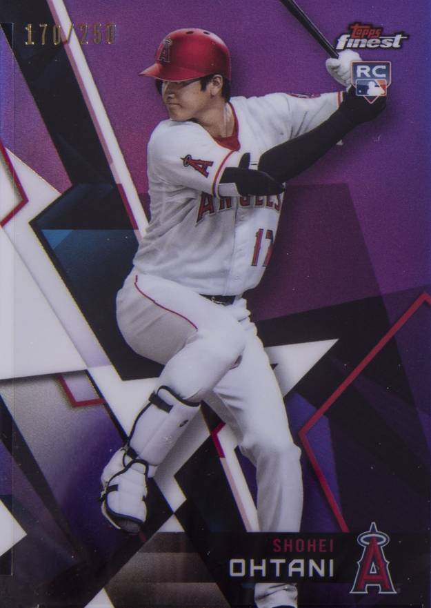 2018 Finest  Shohei Ohtani #100 Baseball Card