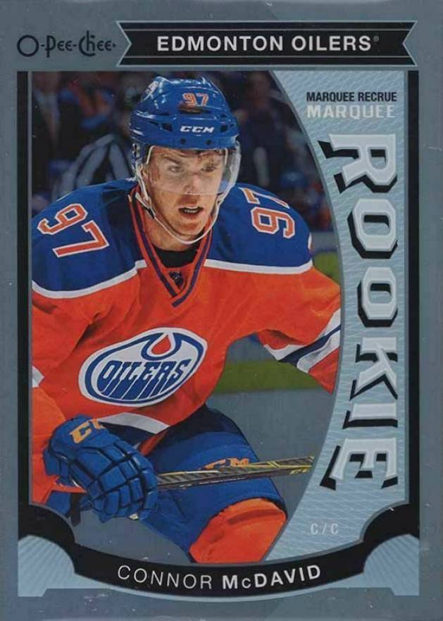 2015 O-Pee-Chee Update Connor McDavid #U11 Hockey Card