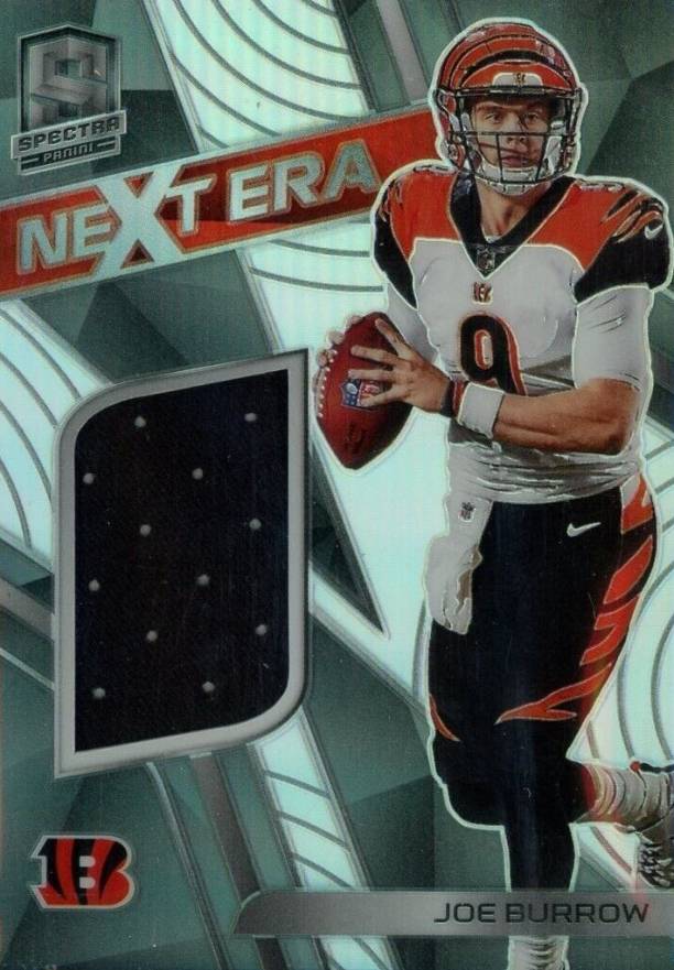 2020 Panini Spectra Next ERA Relics Joe Burrow #NEJB Football Card