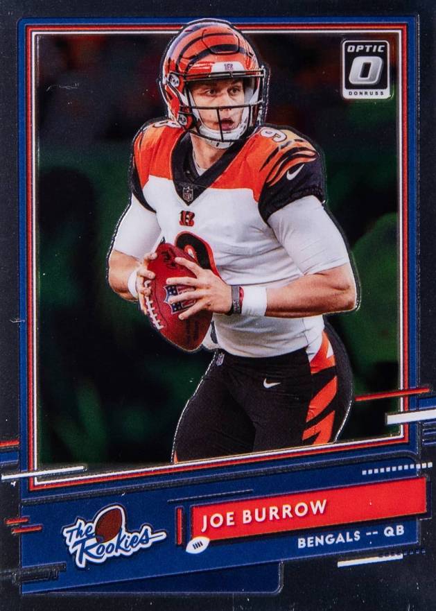 2020 Panini Donruss Optic The Rookies Joe Burrow #JB Football Card