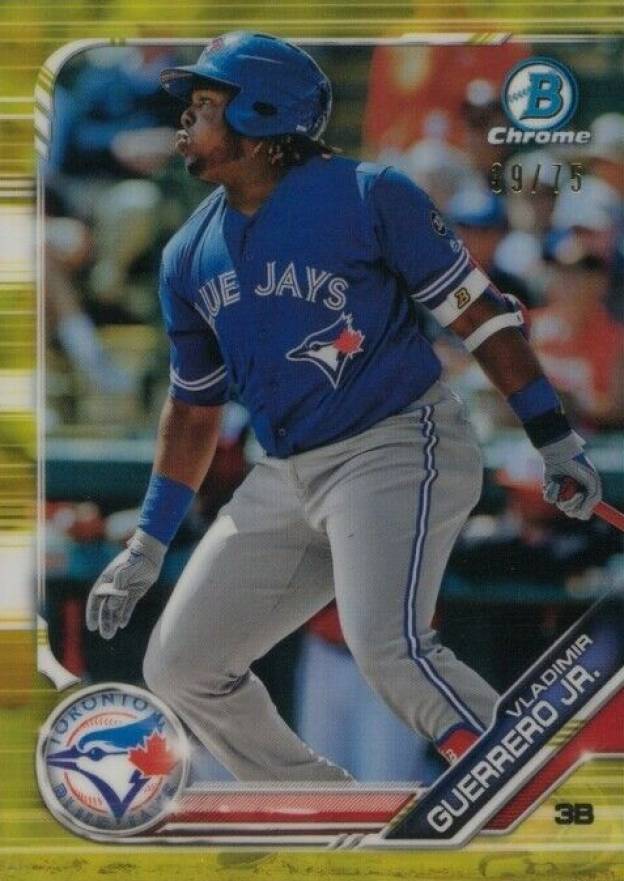 2019 Bowman Prospects Chrome Vladimir Guerrero Jr. #1 Baseball Card