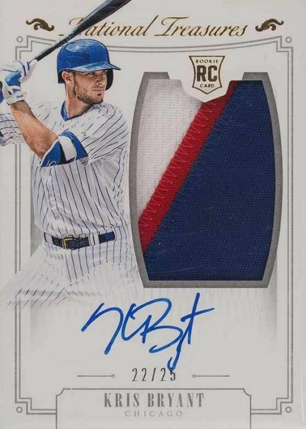 2015 Panini National Treasures Kris Bryant #151 Baseball Card