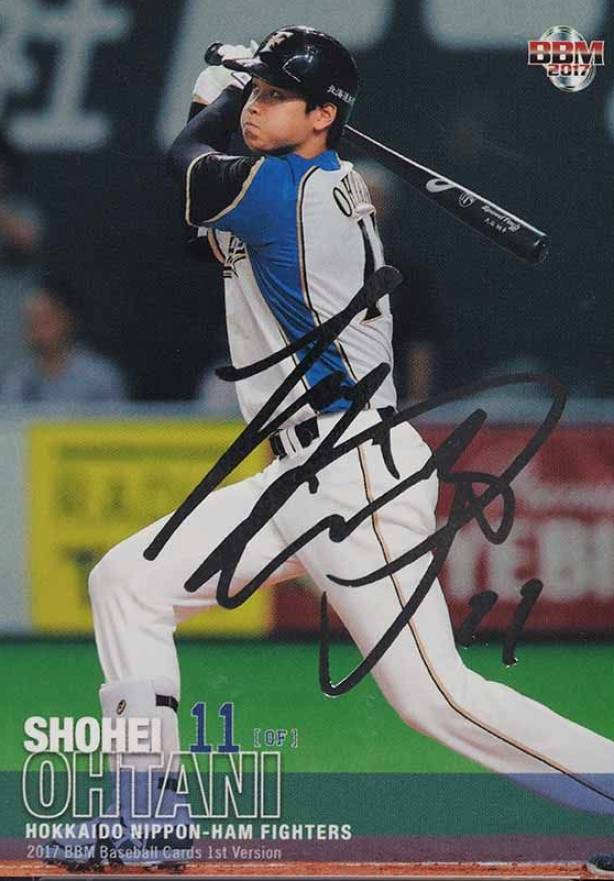 2017 BBM 1st Version Shohei Ohtani #2 Baseball Card