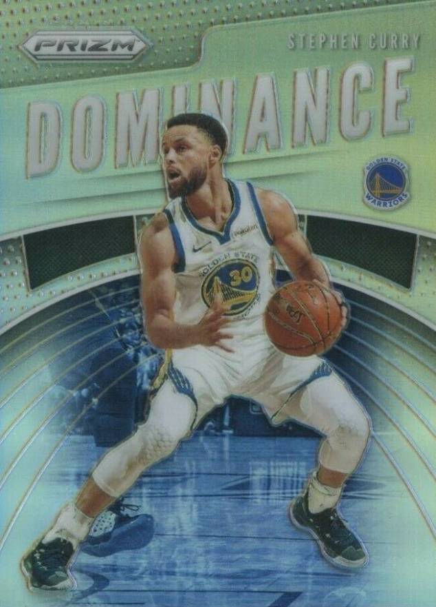 2019 Panini Prizm Dominance Stephen Curry #24 Basketball Card