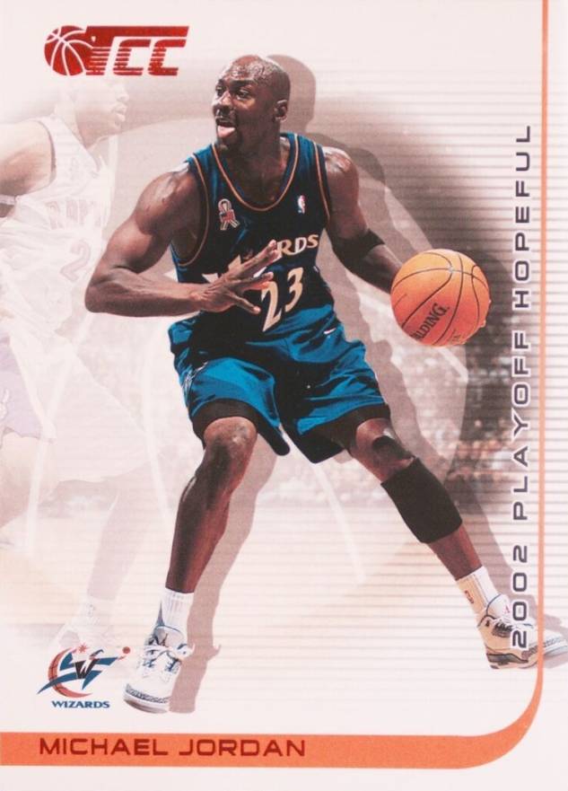 2001 Topps Champions & Contenders Michael Jordan #100 Basketball Card