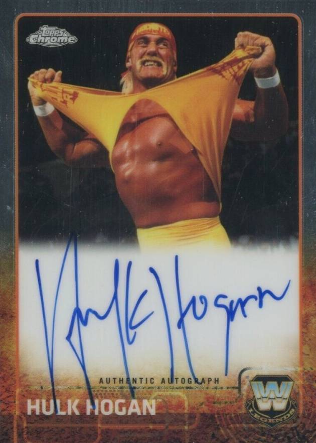 2015 Topps Chrome WWE Autograph Hulk Hogan # Other Sports Card