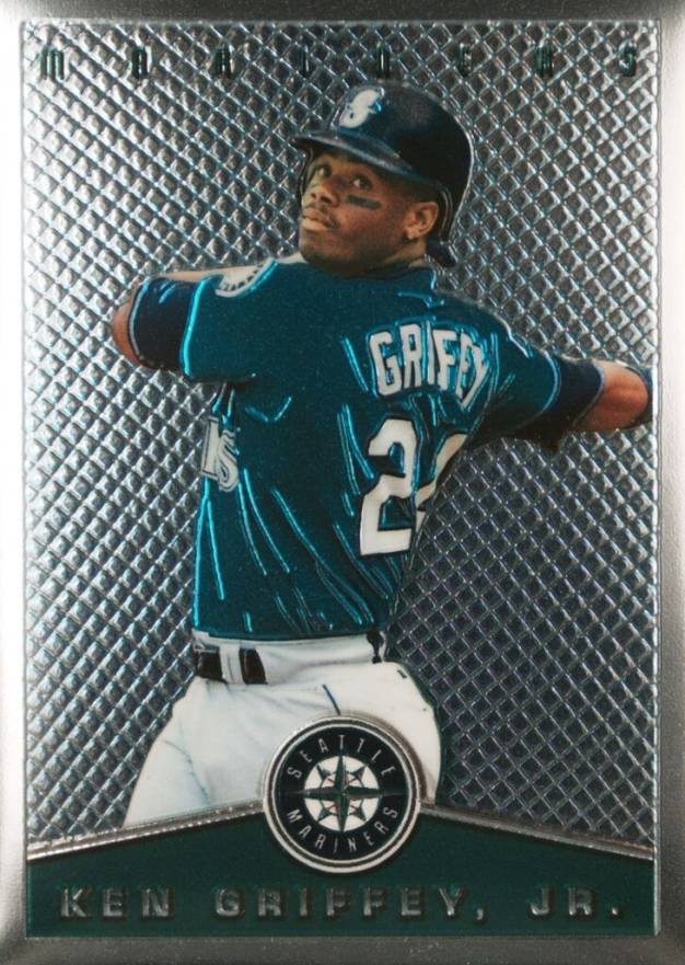 1995 Topps Finest Insert Ken Griffey Jr. #3 Baseball Card