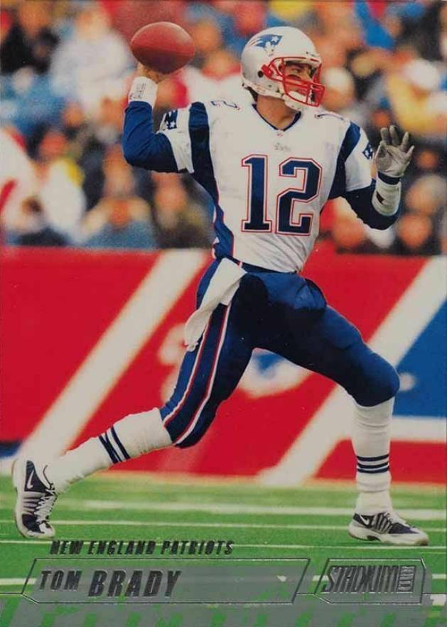 2002 Stadium Club Tom Brady #18 Football Card