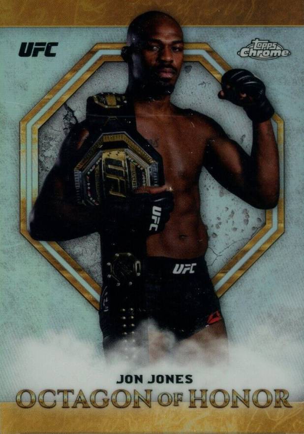 2019 Topps UFC Chrome Octagon of Honor Jon Jones #JJ Other Sports Card