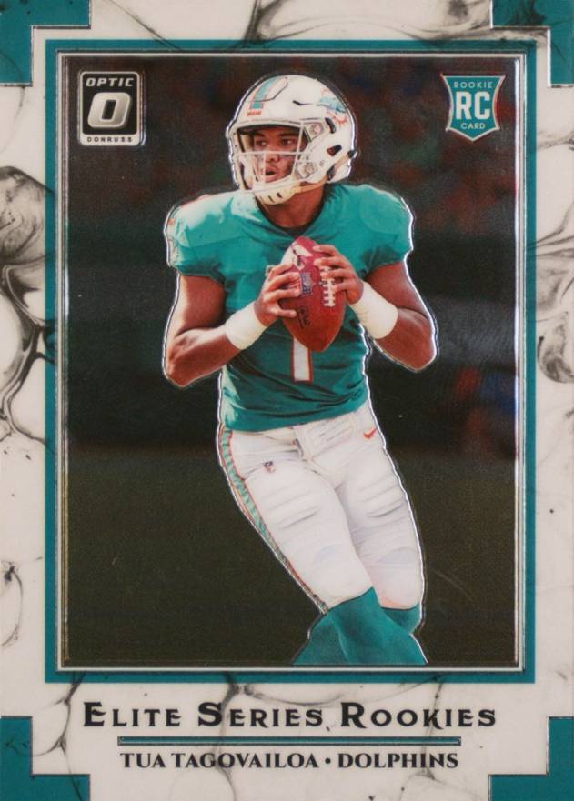 2020 Panini Donruss Optic Elite Series Rookies Tua Tagovailoa #TT Football Card