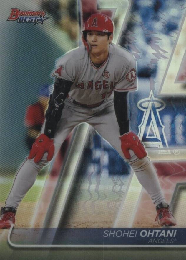 2020 Bowman's Best Shohei Ohtani #22 Baseball Card