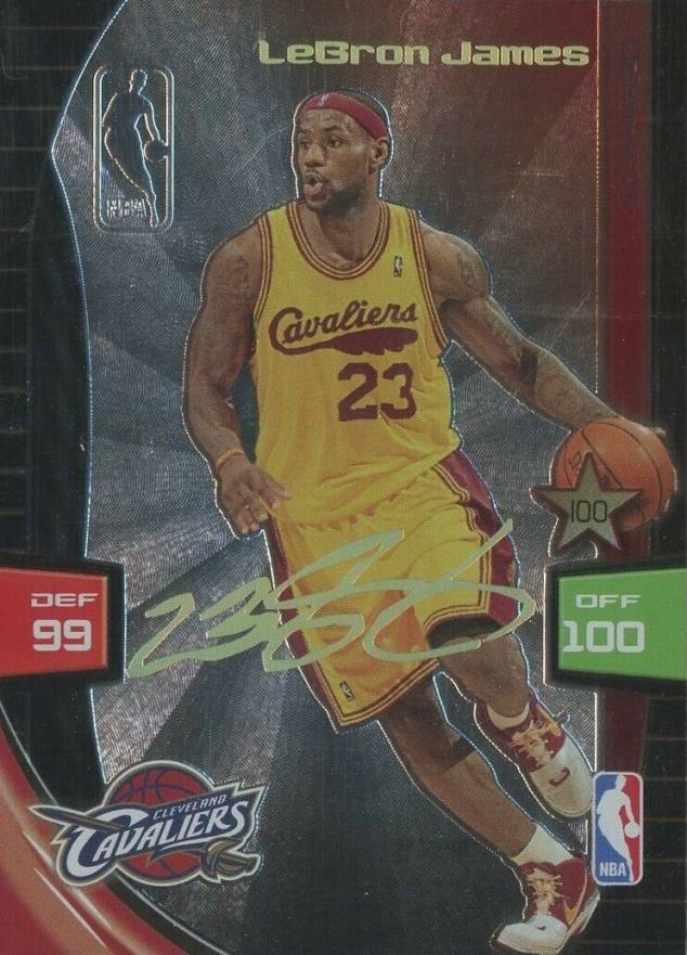 2009 Panini Adrenalyn XL Ultimate Signature LeBron James # Basketball Card