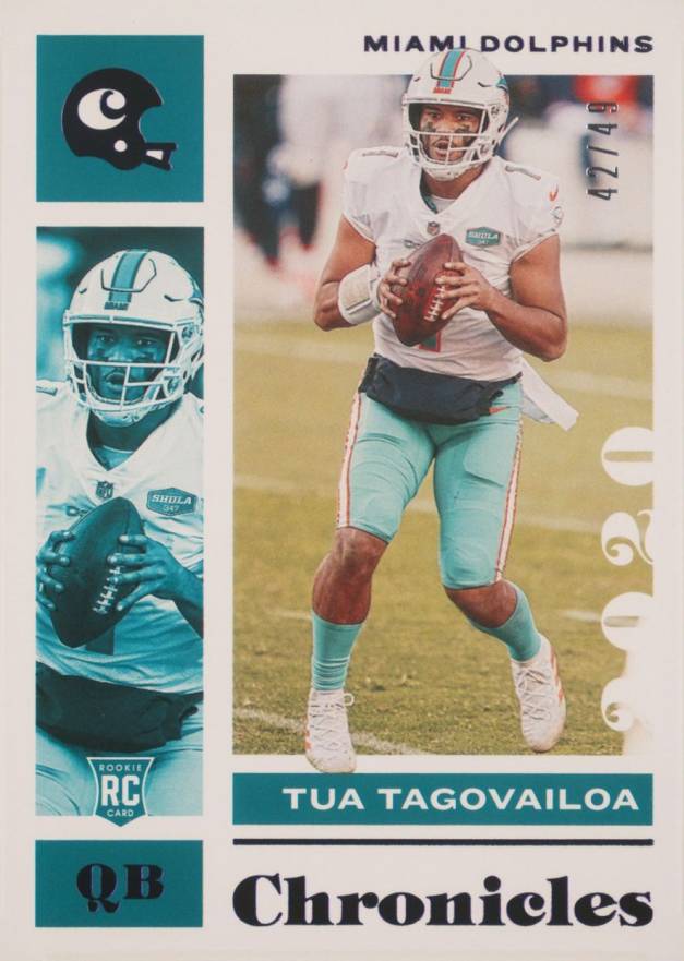 2020 Panini Chronicles  Tua Tagovailoa #60 Football Card