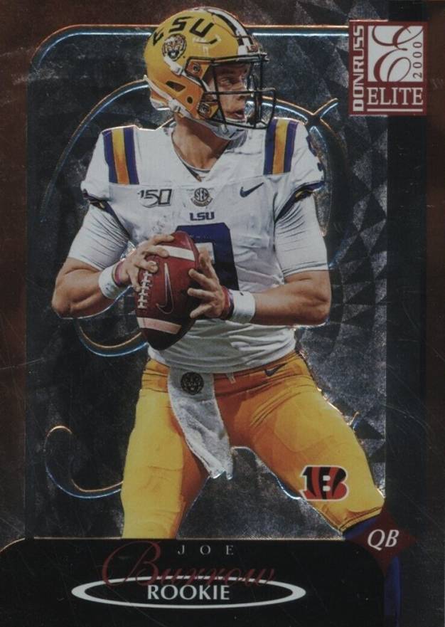 2020 Panini Donruss Elite 2000 Elite Rookies Joe Burrow #JB Football Card