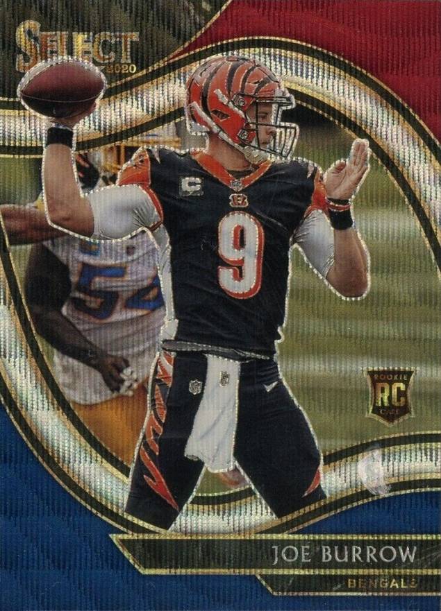 2020 Panini Select Joe Burrow #346 Football Card