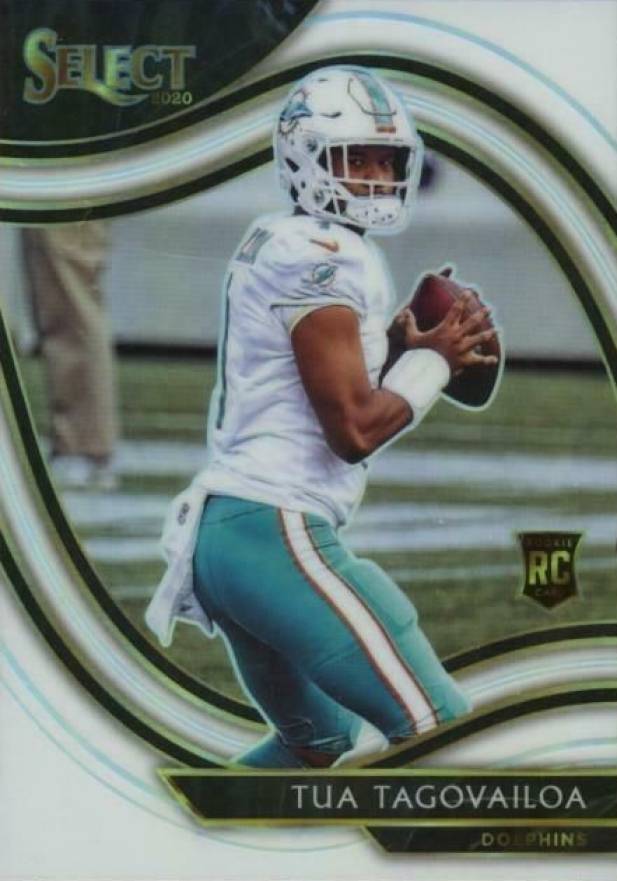 2020 Panini Select Tua Tagovailoa #345 Football Card