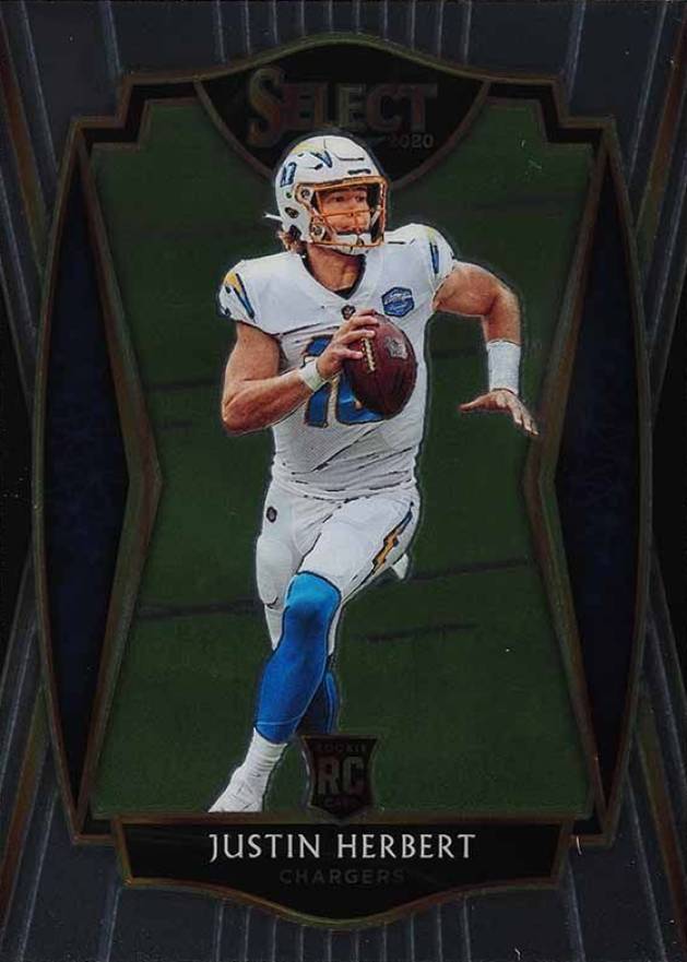 2020 Panini Select Justin Herbert #144 Football Card