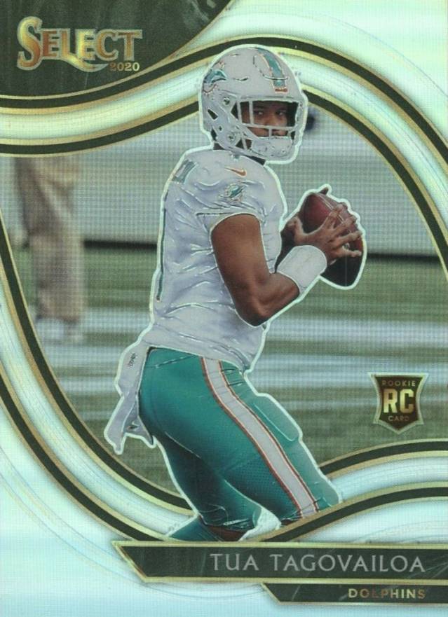 2020 Panini Select Tua Tagovailoa #345 Football Card