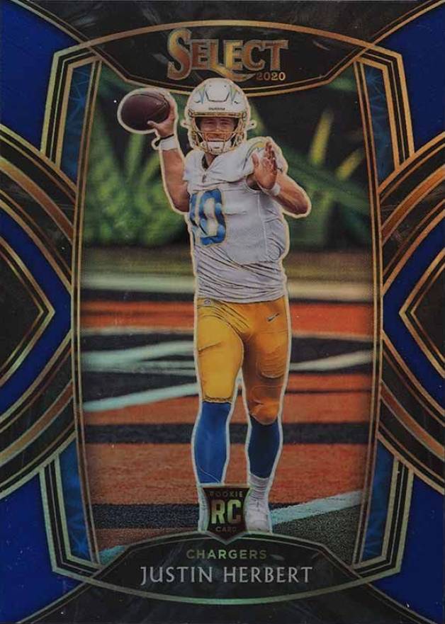 2020 Panini Select Justin Herbert #244 Football Card