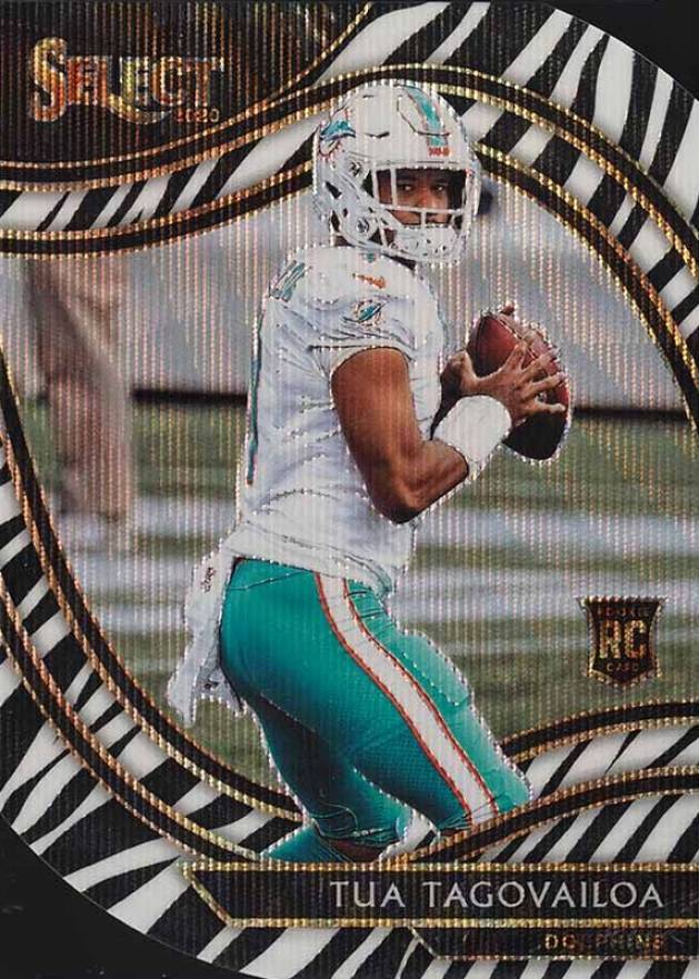 2020 Panini Select Tua Tagovailoa #345 Football Card