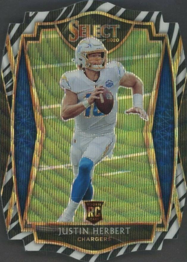 2020 Panini Select Justin Herbert #144 Football Card