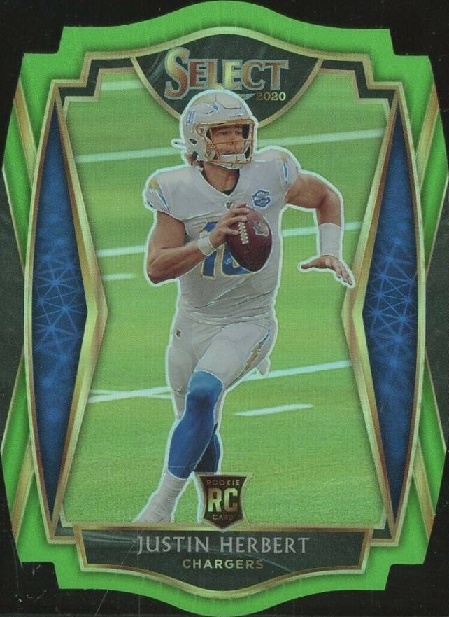 2020 Panini Select Justin Herbert #144 Football Card