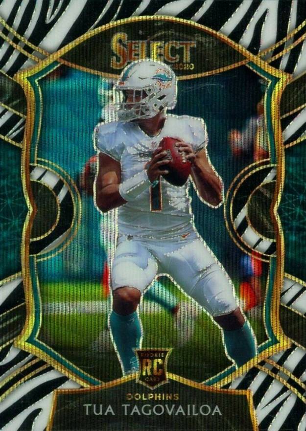 2020 Panini Select Tua Tagovailoa #45 Football Card