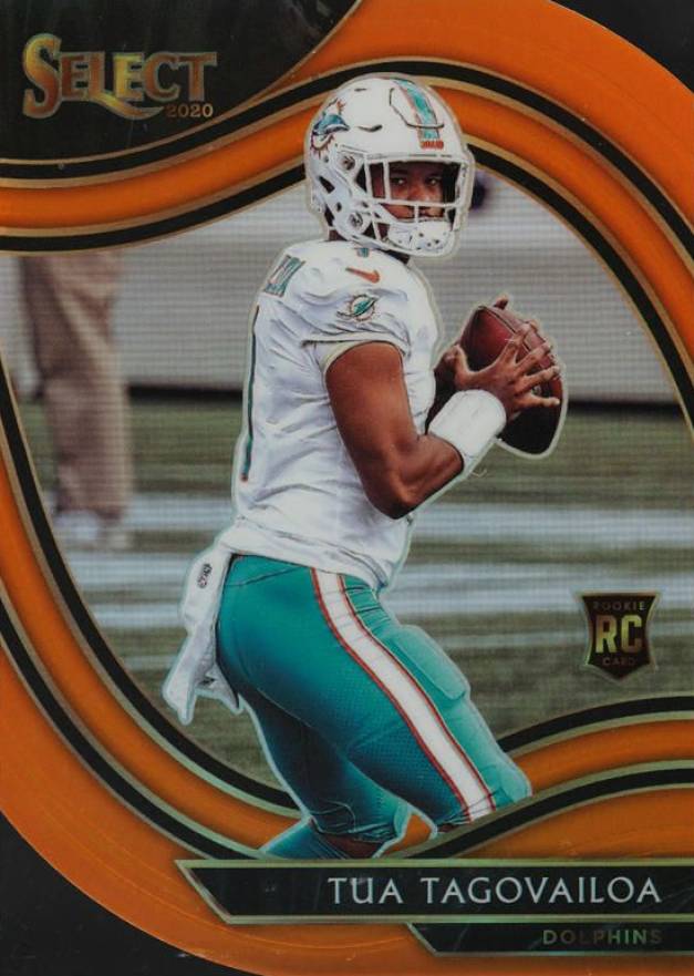 2020 Panini Select Tua Tagovailoa #345 Football Card