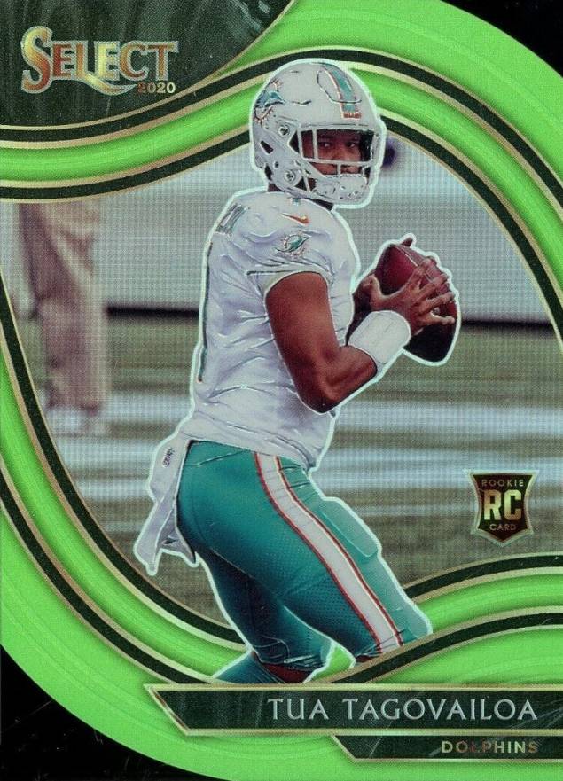 2020 Panini Select Tua Tagovailoa #345 Football Card