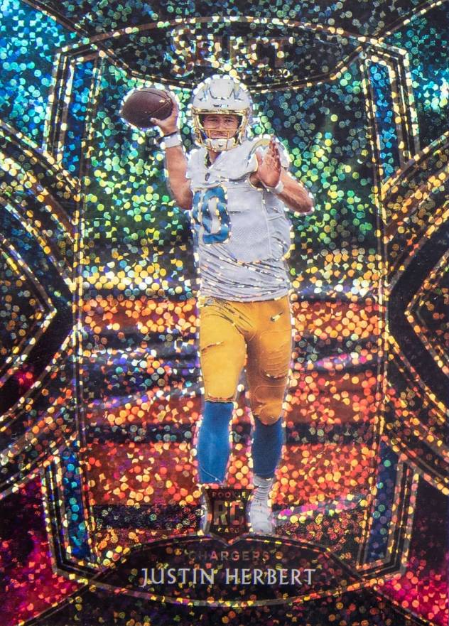 2020 Panini Select Justin Herbert #244 Football Card