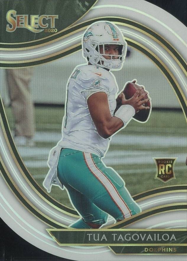 2020 Panini Select Tua Tagovailoa #345 Football Card