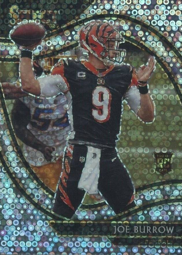 2020 Panini Select Joe Burrow #346 Football Card