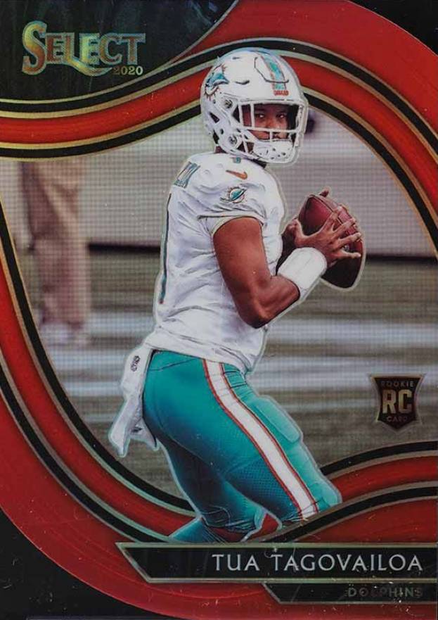 2020 Panini Select Tua Tagovailoa #345 Football Card