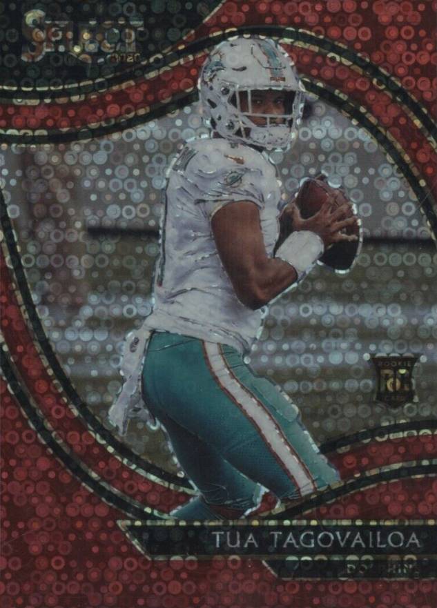 2020 Panini Select Tua Tagovailoa #345 Football Card