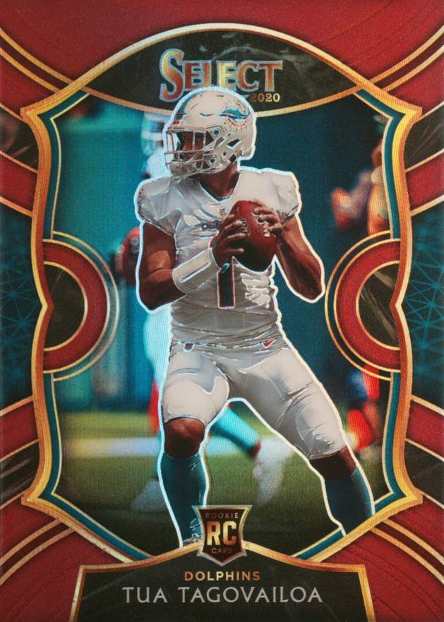 2020 Panini Select Tua Tagovailoa #45 Football Card