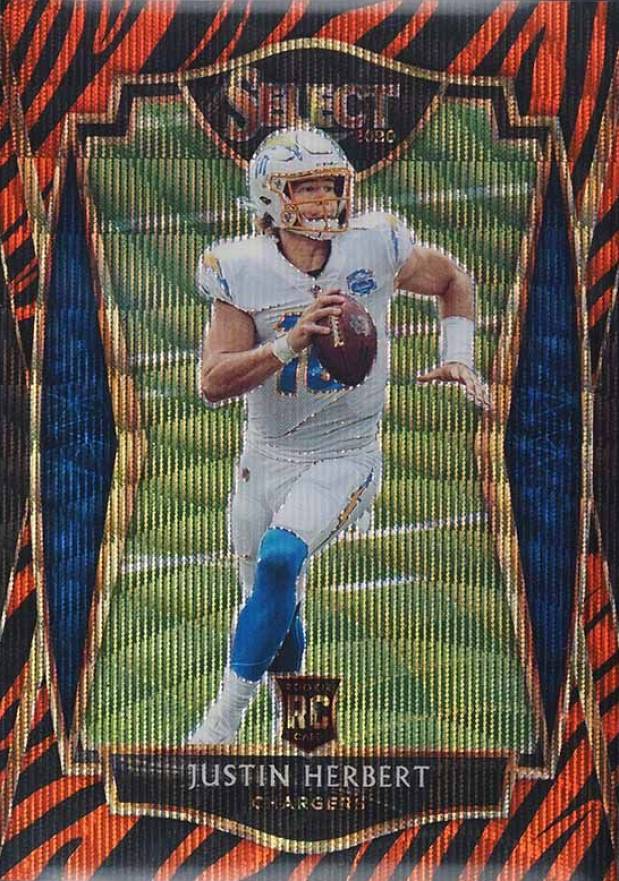 2020 Panini Select Justin Herbert #144 Football Card