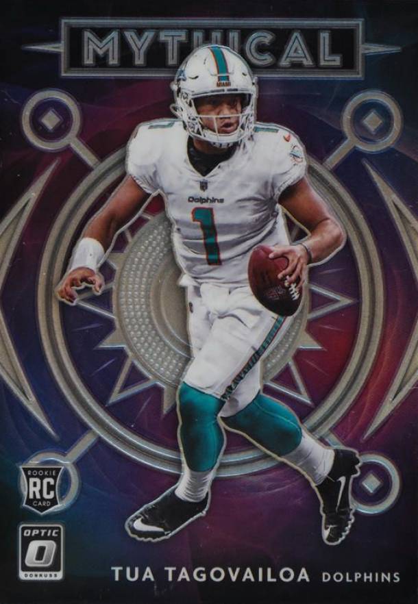 2020 Panini Donruss Optic Mythical Tua Tagovailoa #12 Football Card