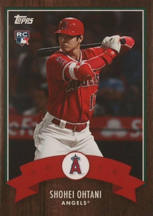 2018 Topps Advent Calendar Shohei Ohtani #1 Baseball Card