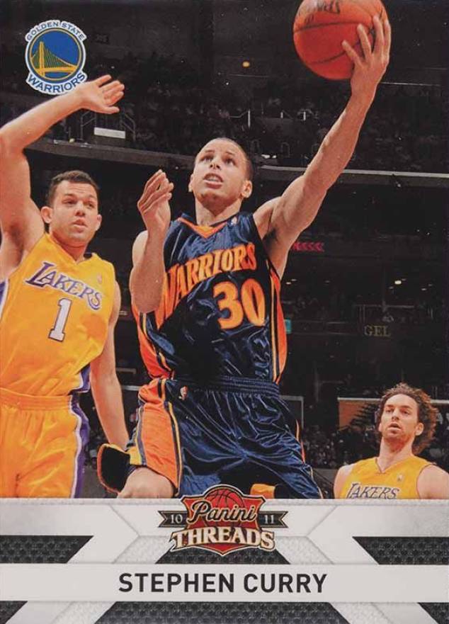 2010 Panini Threads  Stephen Curry #117 Basketball Card