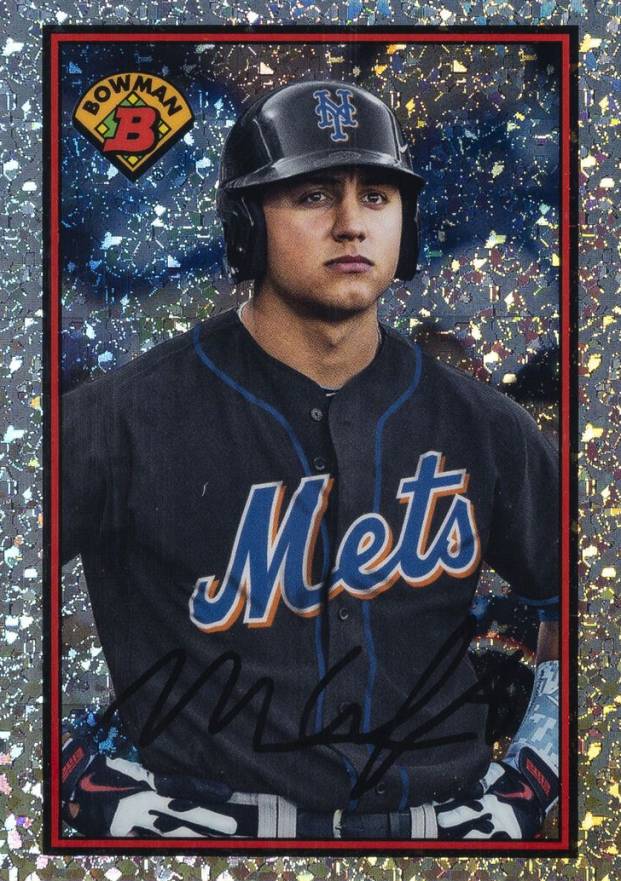 2014 Bowman Draft 1989 Bowman Is Back Silver Diamond Refractor Michael Conforto #MC Baseball Card