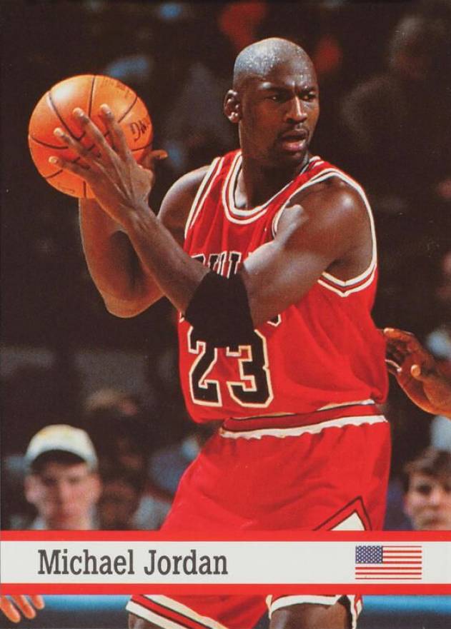 1993 Fax Pax World Of Sport Michael Jordan #7 Basketball Card