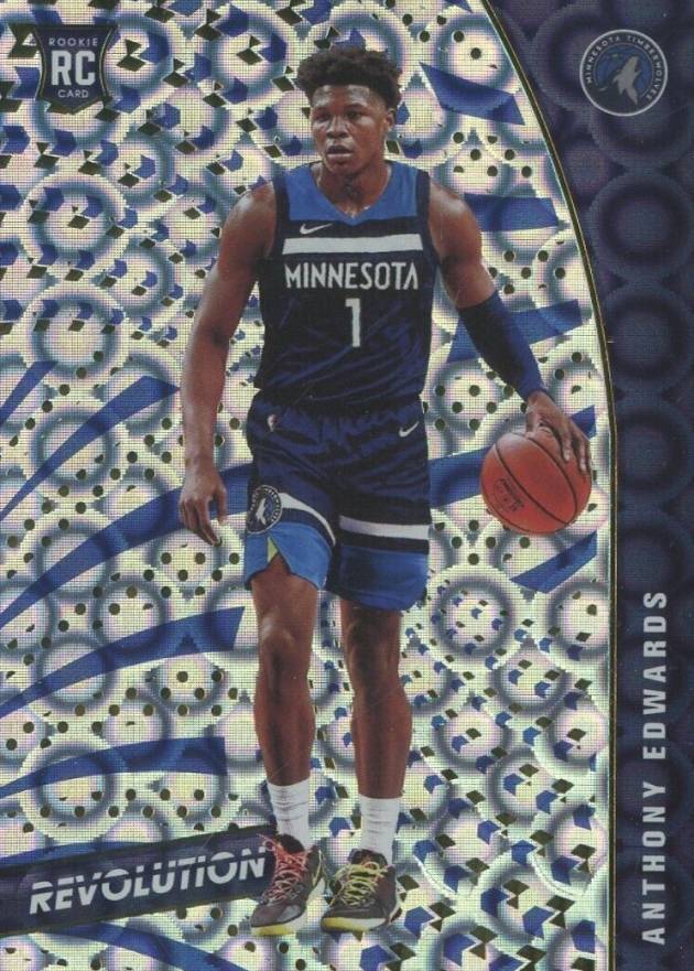 2020 Panini Revolution Anthony Edwards #125 Basketball Card