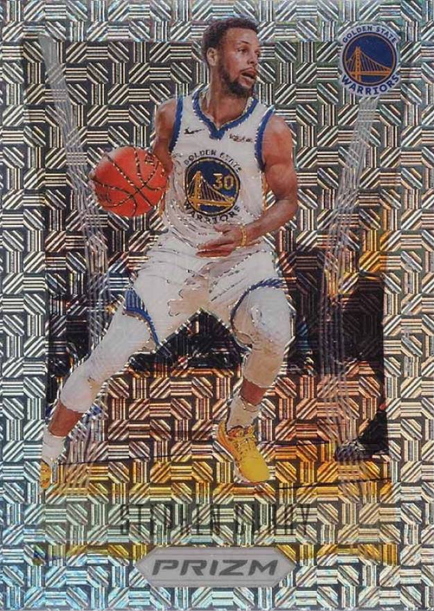 2020 Panini Prizm Prizm Flashback Stephen Curry #10 Basketball Card