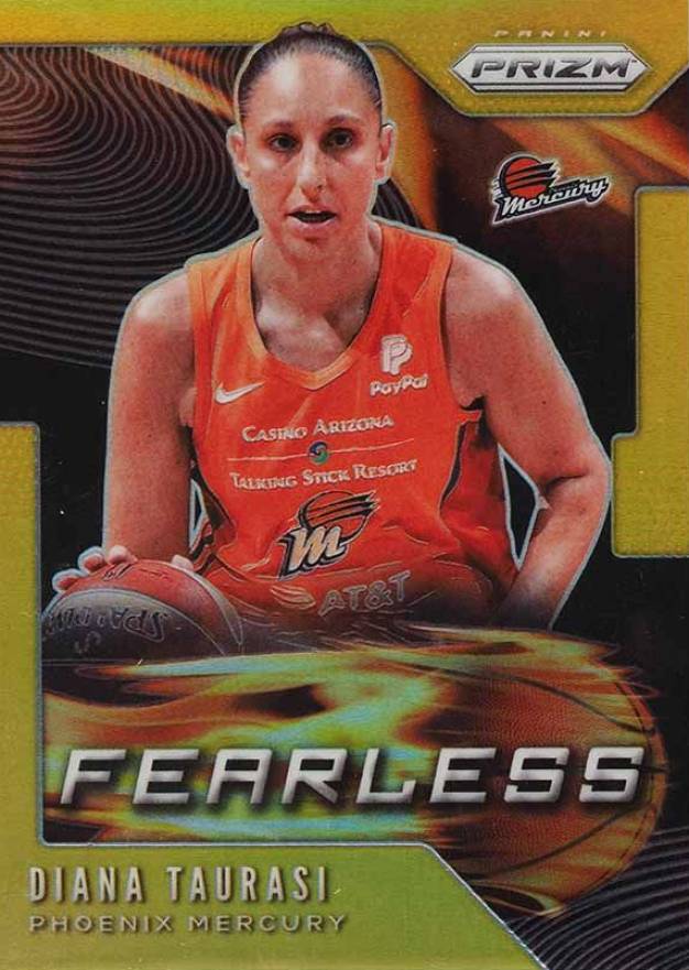 2020 Panini Prizm WNBA Fearless Diana Taurasi #19 Basketball Card