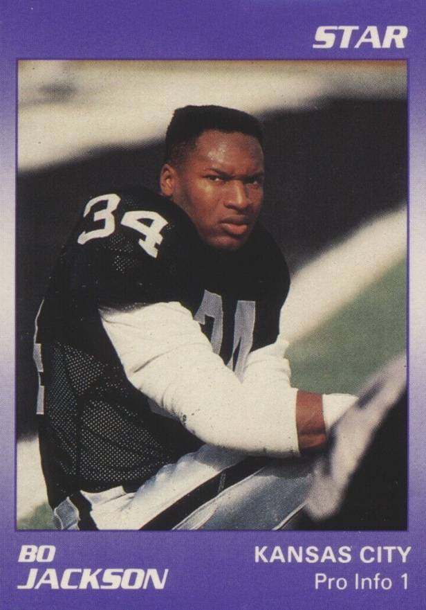 1990 Star Bo Jackson Bo Jackson #6 Baseball Card