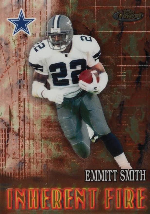 2000 Finest Emmitt Smith/Trung Canidate #187 Football Card