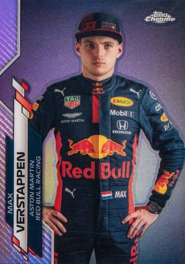 2020 Topps Chrome Formula 1 Max Verstappen #6 Other Sports Card