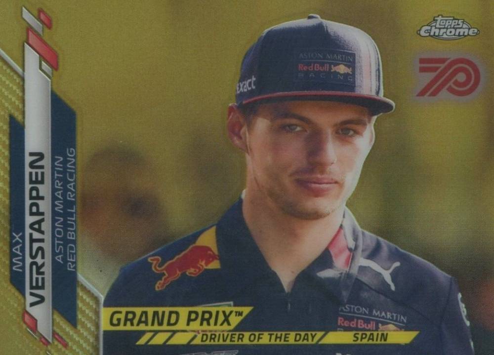 2020 Topps Chrome Formula 1 Max Verstappen #158 Other Sports Card