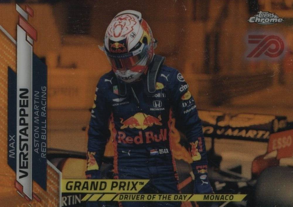 2020 Topps Chrome Formula 1 Max Verstappen #159 Other Sports Card