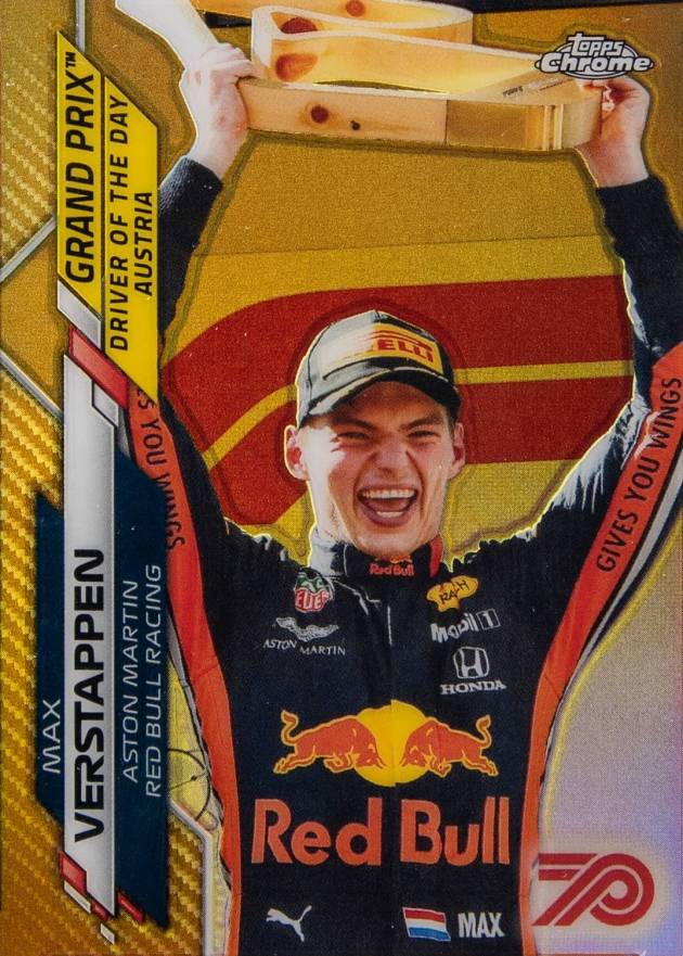 2020 Topps Chrome Formula 1 Max Verstappen #162 Other Sports Card